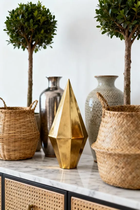 accent elements enhance display