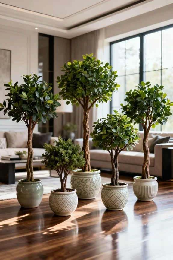 affordable realistic faux trees