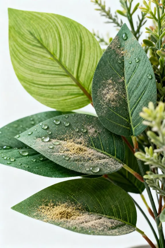 allergy friendly faux greenery solution