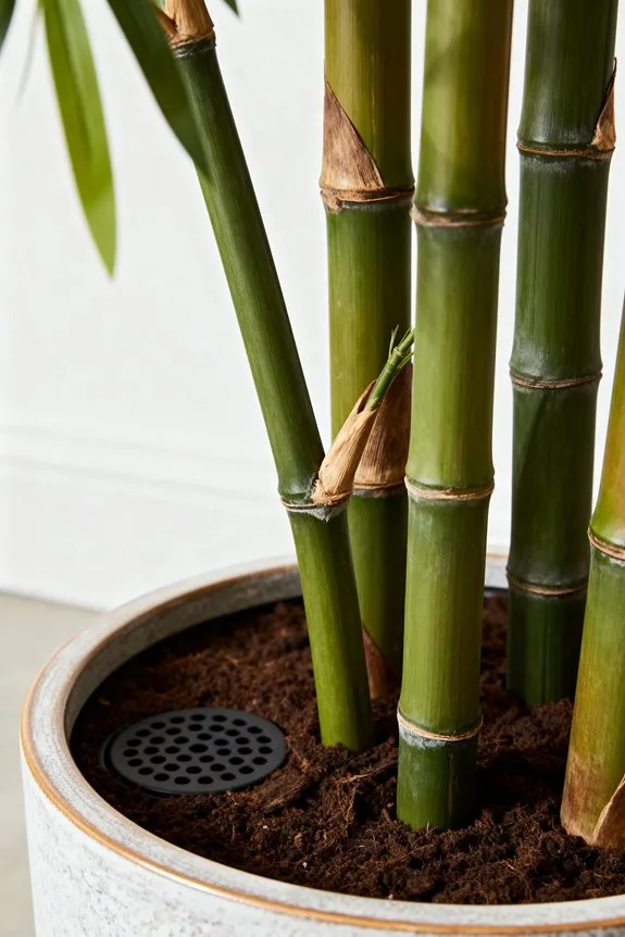 artificial bamboo planter selection