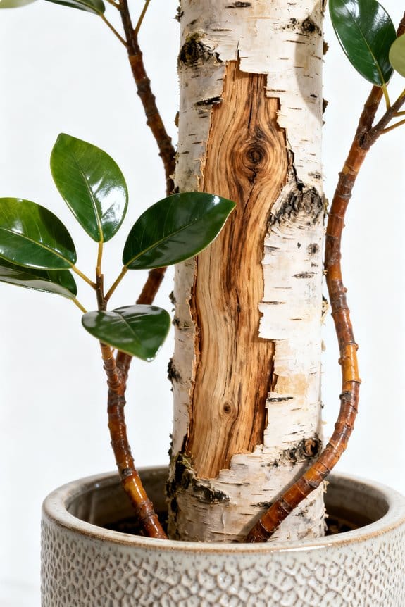 artificial birch tree selection