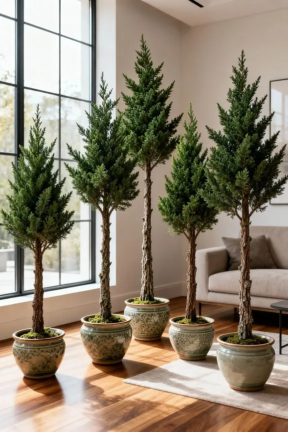 artificial juniper trees selection