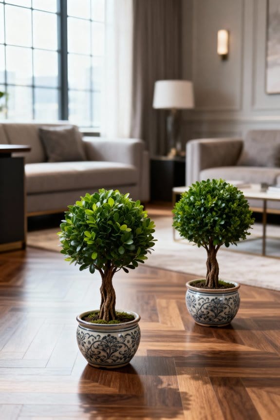 artificial office trees selection