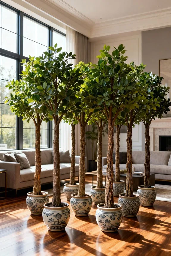 artificial tree architectural elements