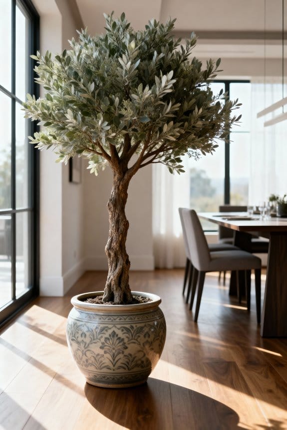 artificial trees for dining rooms