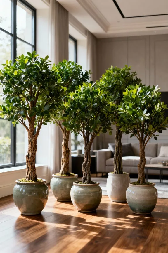 artificial trees for staging