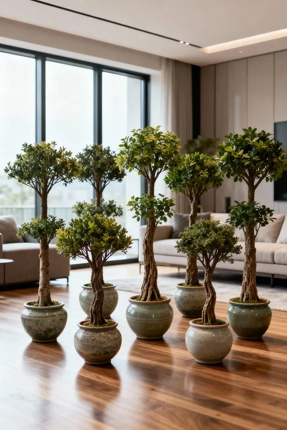 artificial trees home decor