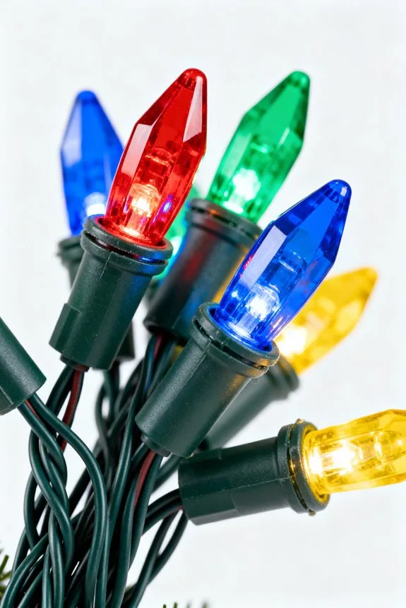 choosing multicolor tree lights