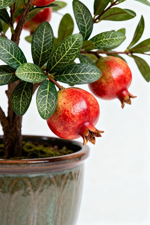 choosing quality pomegranate tree