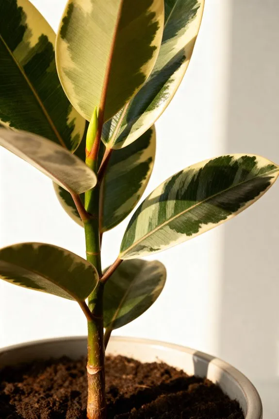 choosing rubber plant care