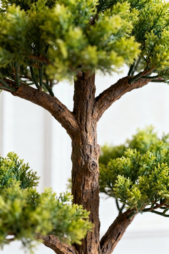 choosing warm artificial trees