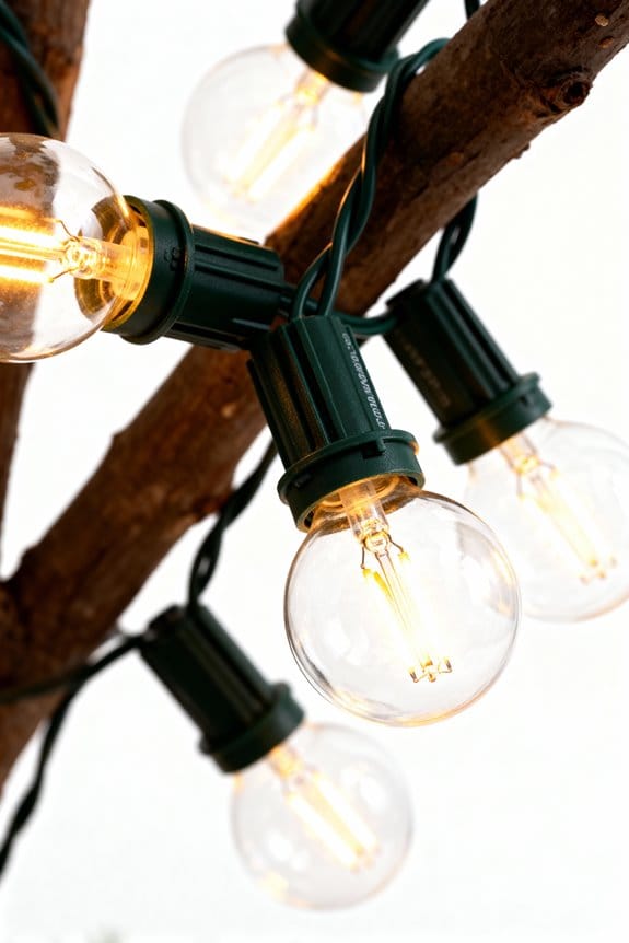 choosing warm white lights