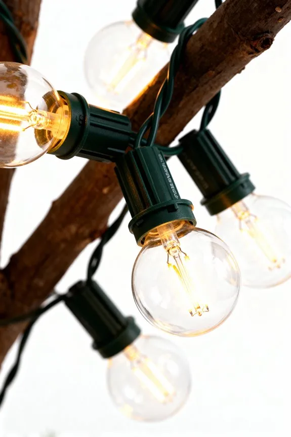 choosing warm white lights