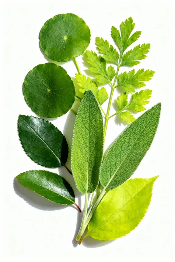 combining diverse leaf morphologies