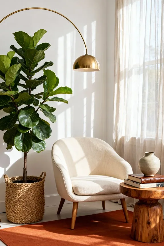 complementary decor for trees