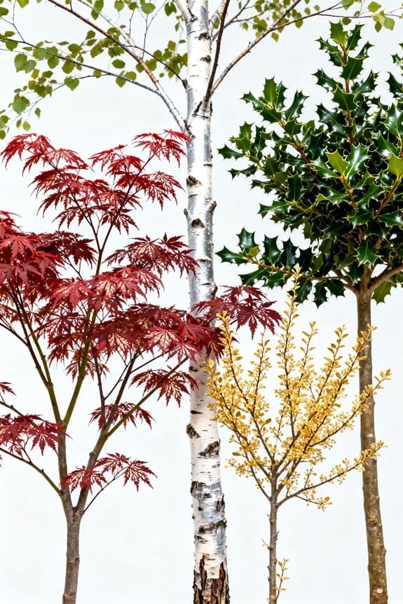 complementary small tree species