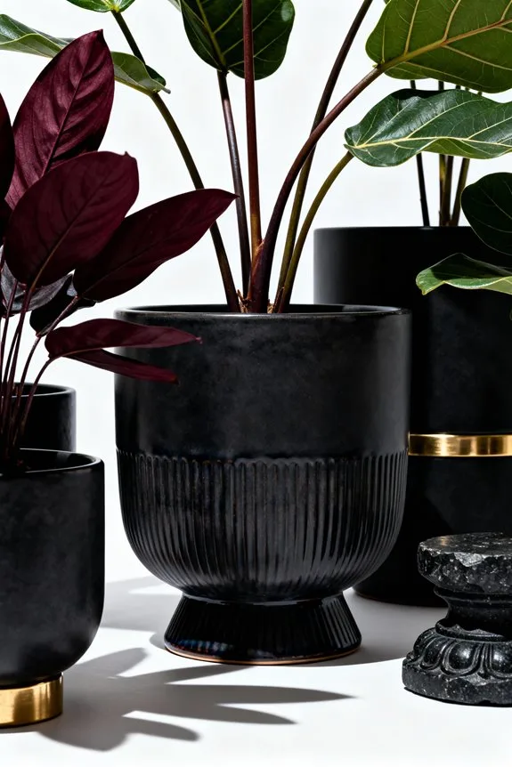 dark elegance with accents
