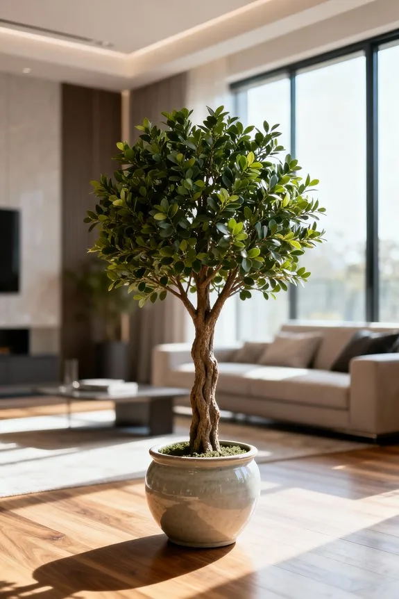 dust free faux tree care