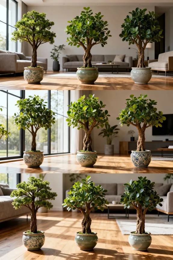effortless greenery with artificial trees