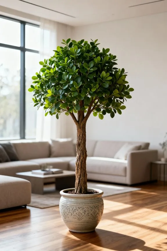effortless greenery with trees