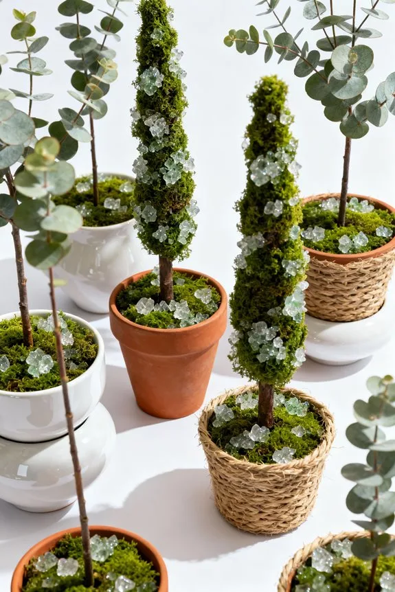 enhance faux tree display