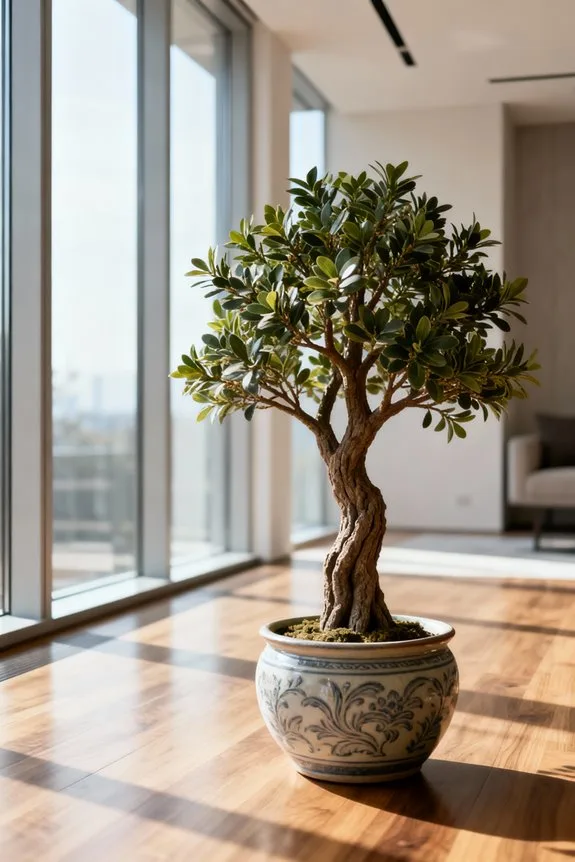 faux indoor tree materials