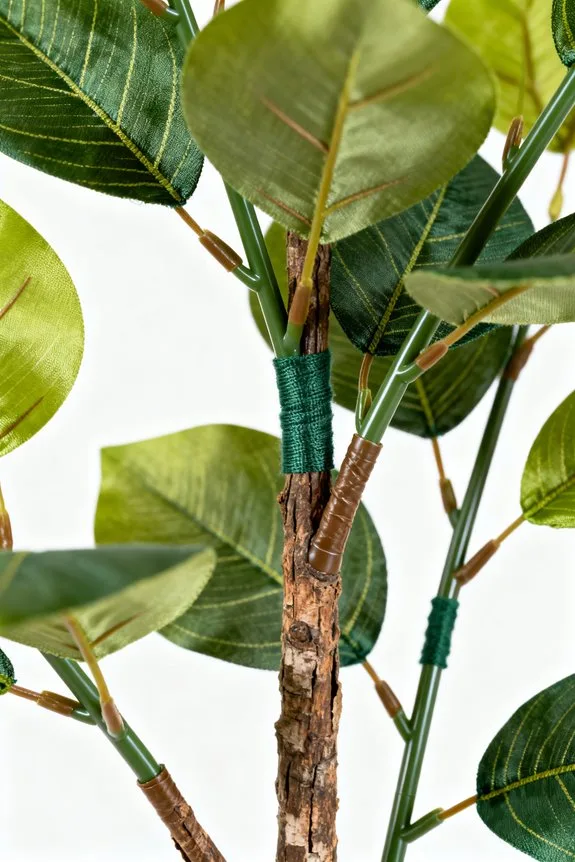 faux tree material selection