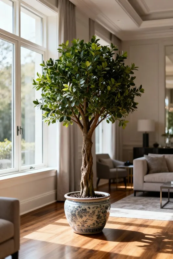 faux tree placement considerations