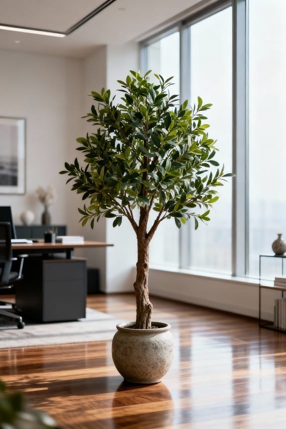 faux trees enhance productivity