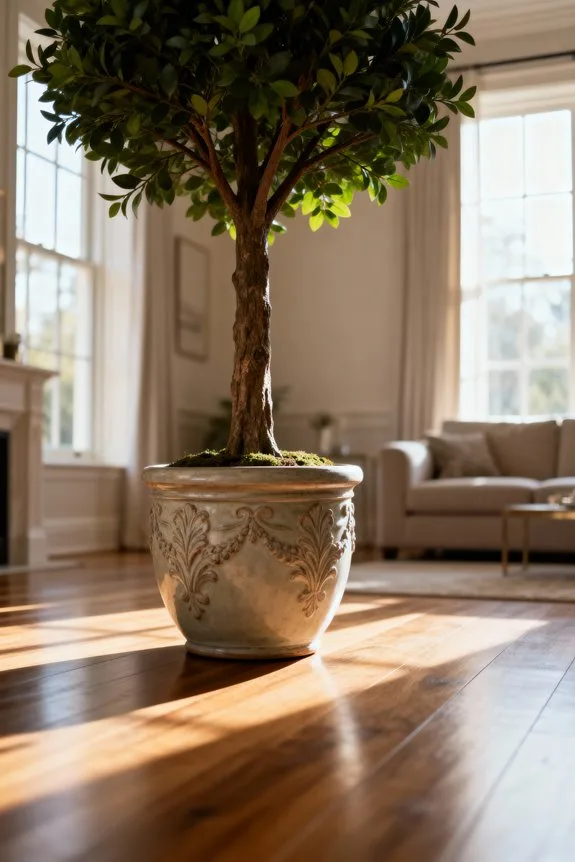 fire resistant artificial trees