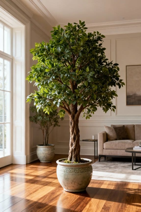 high realism faux trees