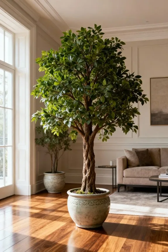 high realism faux trees