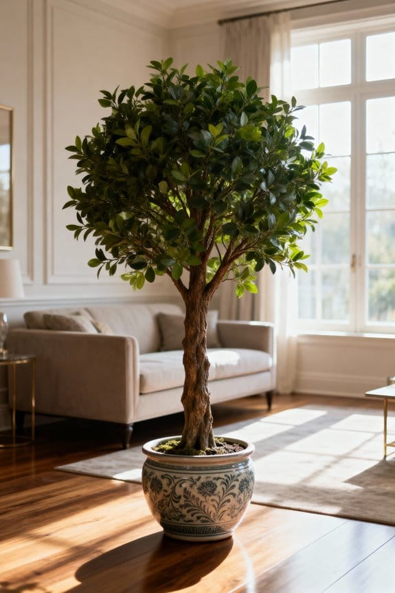 holiday table tree centerpieces