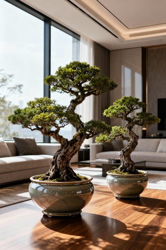 indoor bonsai tree decor