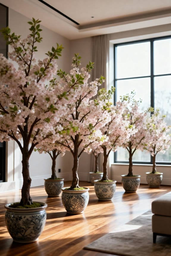 indoor cherry blossom trees