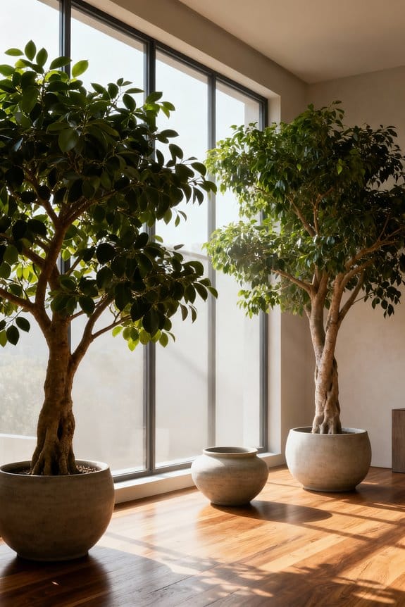 indoor ficus tree decor