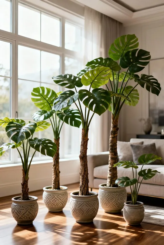 indoor monstera trees selection