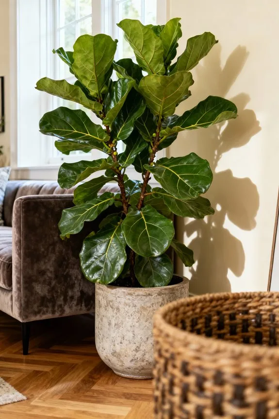 indoor trees enhance decor