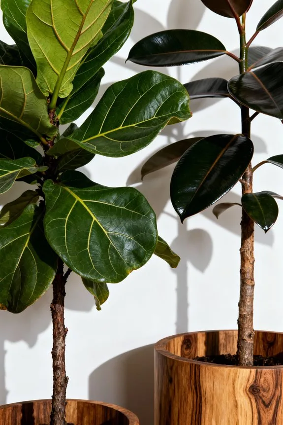 indoor trees enhance dining