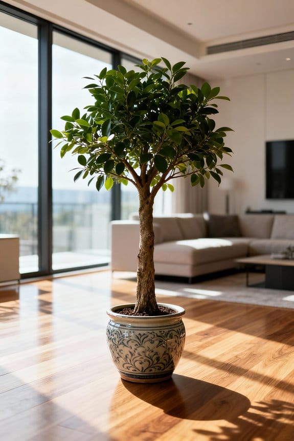indoor trees expand spatial perception