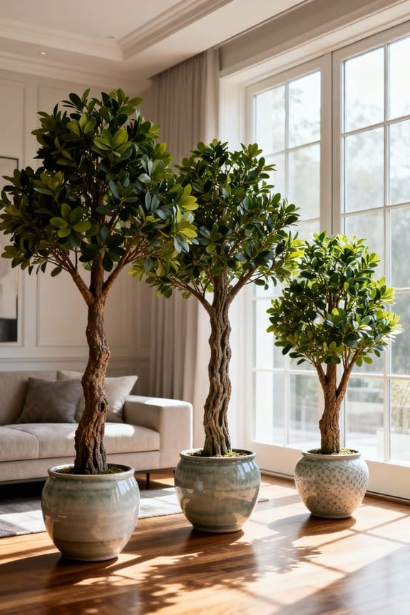 indoor trees for decor