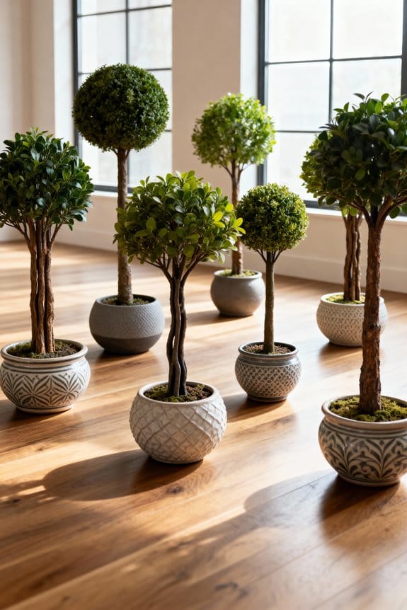indoor trees for living rooms