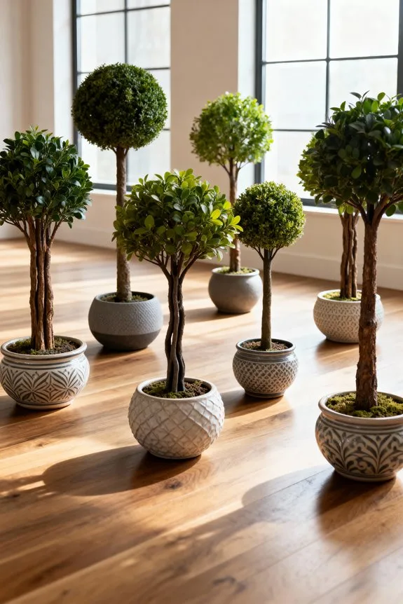 indoor trees for living rooms