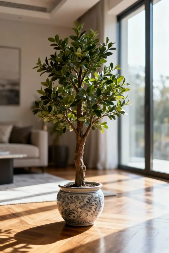 indoor trees for small spaces