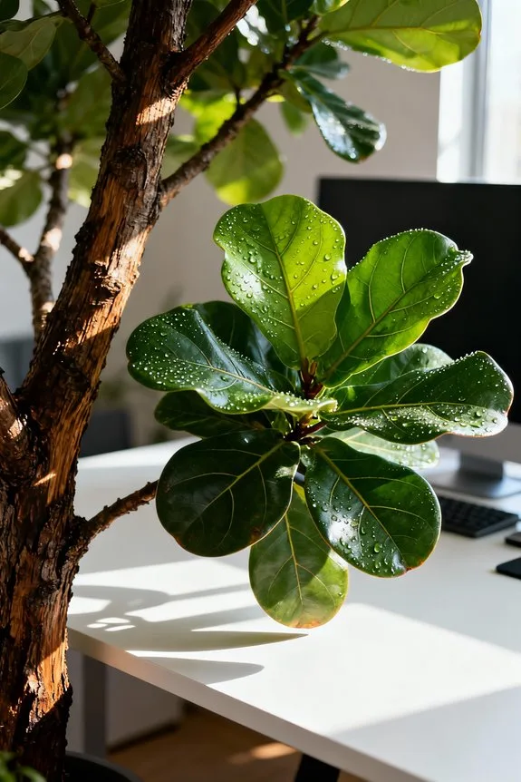 indoor trees reduce stress