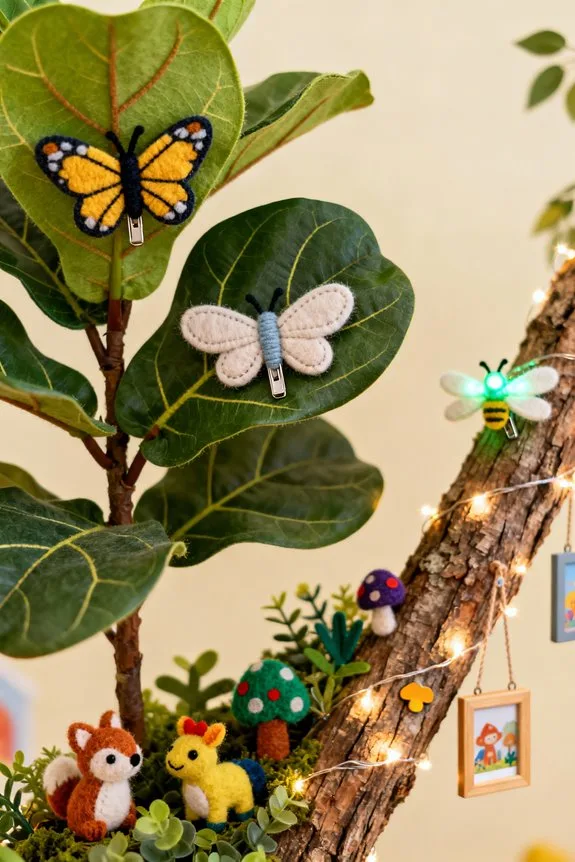 interactive faux tree play