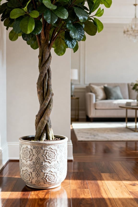 large realistic artificial plants