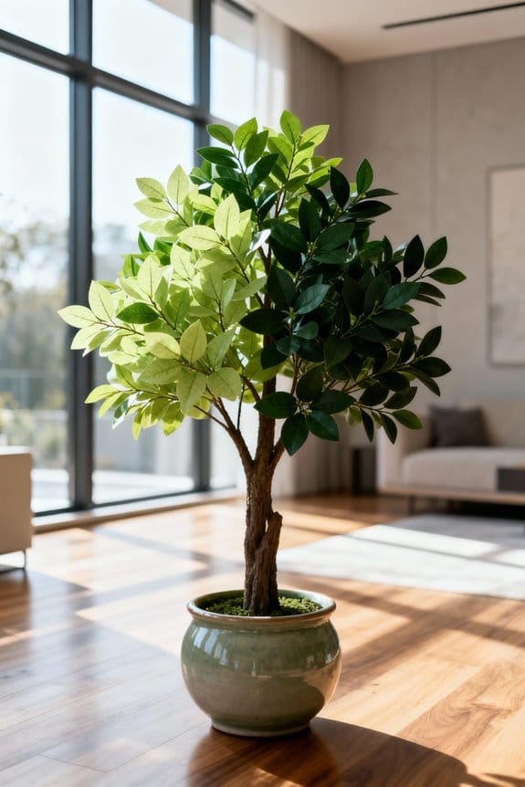 leaf color affects ambiance