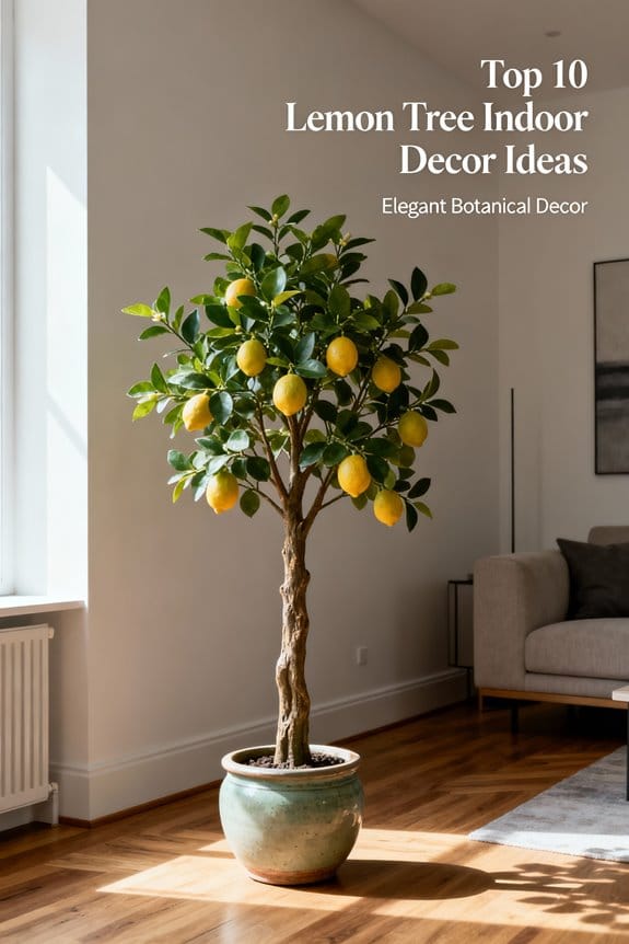 lemon tree indoor decor ideas