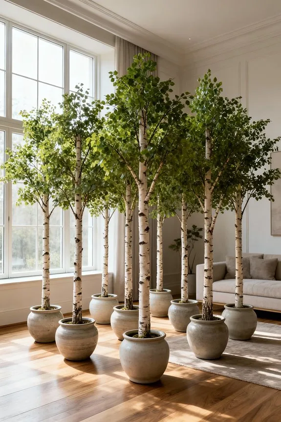 lifelike indoor artificial trees